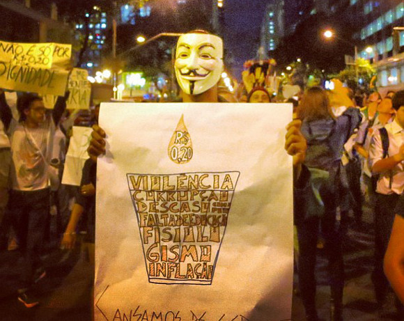 Cartazes das manifestações Cartazes das manifestações