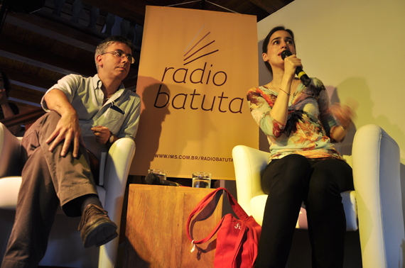 Lila Azam Zanganeh na Casa do IMS