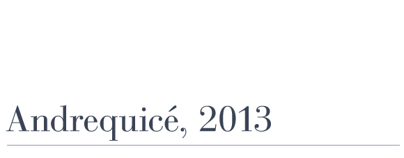 Andrequicé, 2013