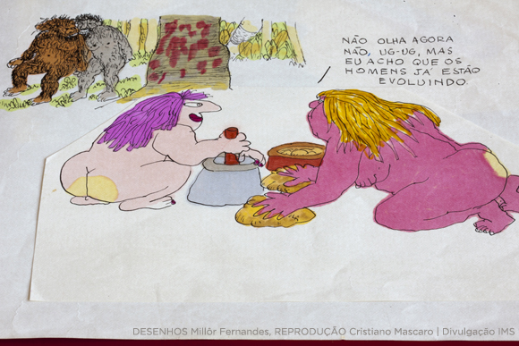 Millôr Fernandes | Acervo Instituto Moreira Salles - Fotografia de Cristiano Mascaro